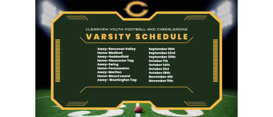 Varsity Schedule
